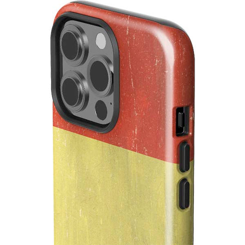 Bolivia Flag Distressed iPhone 14 Pro Impact Case
