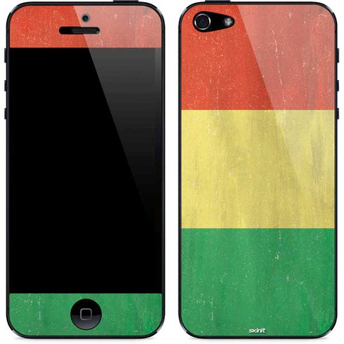 Bolivia Flag Distressed iPhone 5/5s/5SE Skin