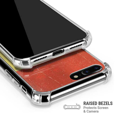 Bolivia Flag Distressed iPhone 7/8 Plus Clear Case