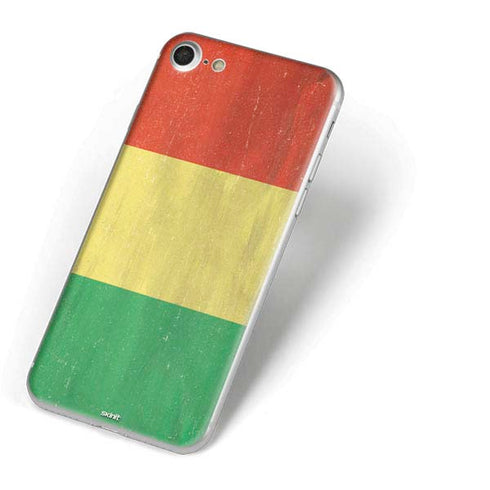 Bolivia Flag Distressed iPhone 7 Skin