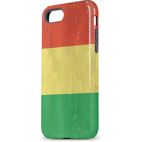 Bolivia Flag Distressed iPhone 8 Pro Case