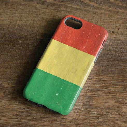 Bolivia Flag Distressed iPhone 8 Pro Case