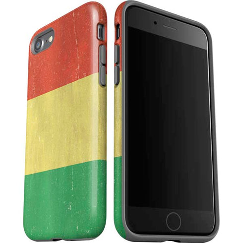 Bolivia Flag Distressed iPhone SE (2nd & 3rd Gen) Pro Case