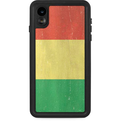 Bolivia Flag Distressed iPhone XR Waterproof Case