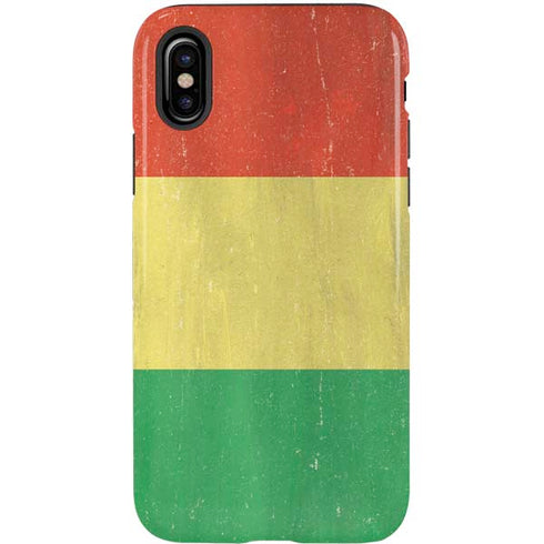 Bolivia Flag Distressed iPhone XS Pro Case