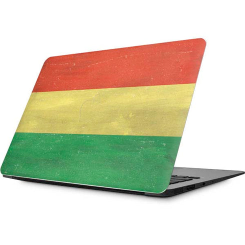 Bolivia Flag Distressed Apple MacBook Skin