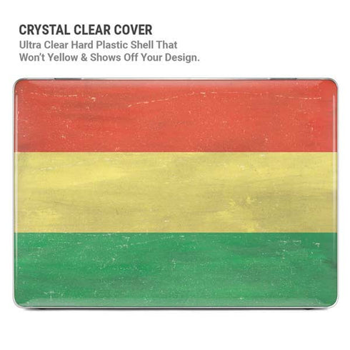Bolivia Flag Distressed MacBook Air 15in (2023-2025) Case plus Skin