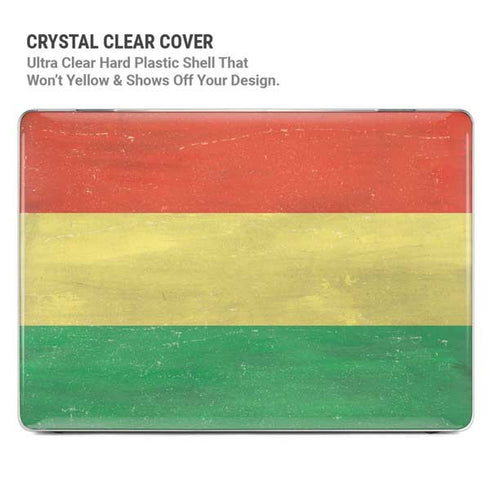 Bolivia Flag Distressed MacBook Pro 13in (2020) Case plus Skin
