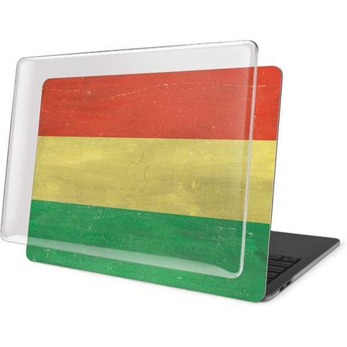 Bolivia Flag Distressed MacBook Pro 15in (2016-19) Case plus Skin