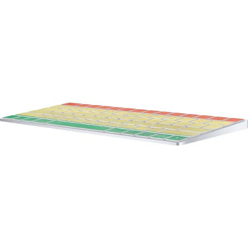 Bolivia Flag Distressed Magic Keyboard Skin