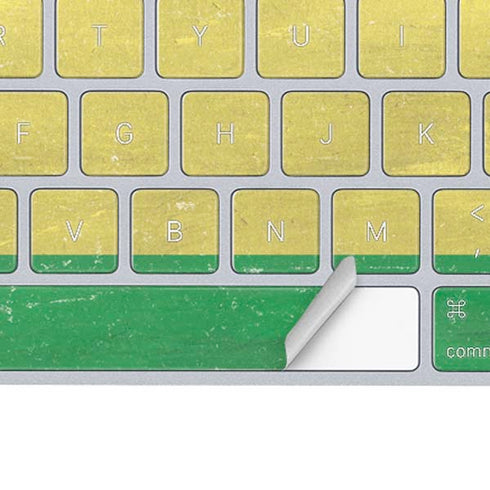 Bolivia Flag Distressed Magic Keyboard Skin
