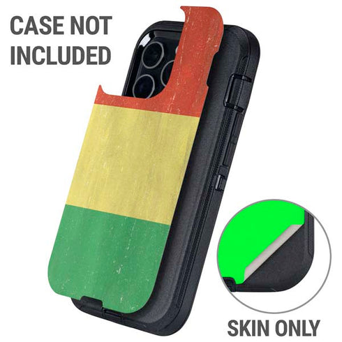 Bolivia Flag Distressed Otterbox Defender iPhone Skin