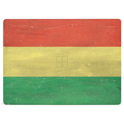 Bolivia Flag Distressed Surface Laptop 3 13.5in Skin