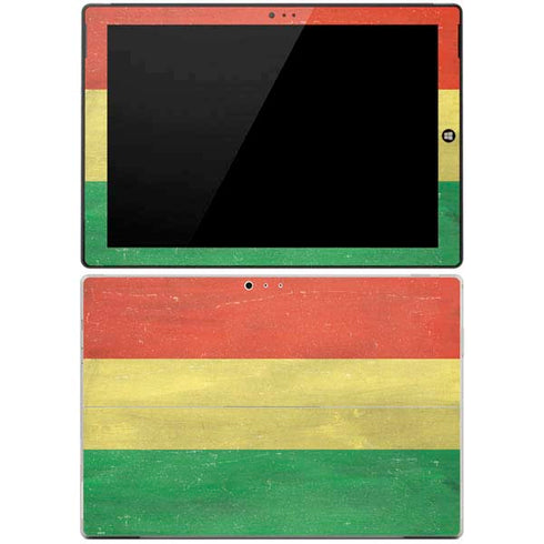Bolivia Flag Distressed Surface Pro 3 Skin