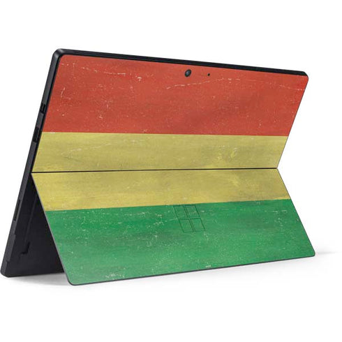 Bolivia Flag Distressed Surface Pro 7 Skin