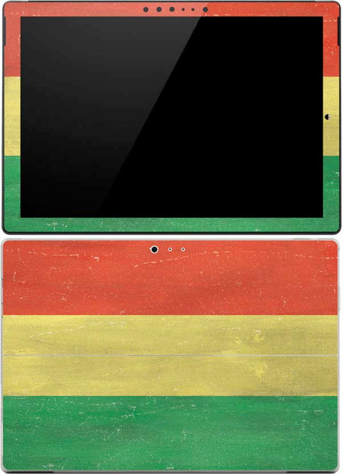 Bolivia Flag Distressed Surface Pro (2017) Skin