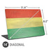 Bolivia Flag Distressed Universal Laptop 14in (11.4 x 8.2in) Skin