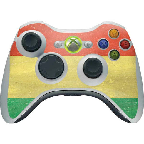 Bolivia Flag Distressed Xbox 360 Wireless Controller Skin