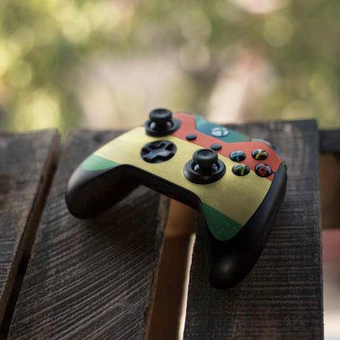 Bolivia Flag Distressed Xbox One Controller Skin