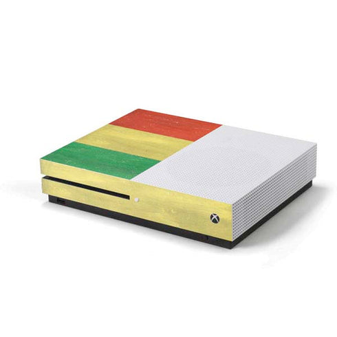 Bolivia Flag Distressed Xbox One S Console Skin