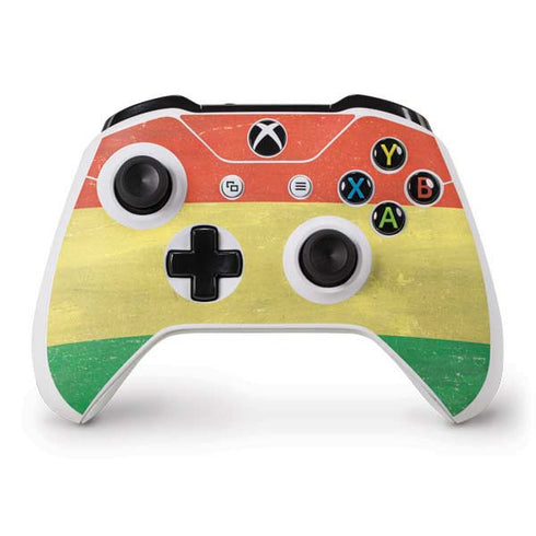 Bolivia Flag Distressed Xbox One S Controller Skin