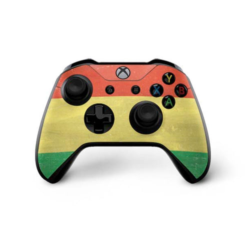 Bolivia Flag Distressed Xbox One X Controller Skin