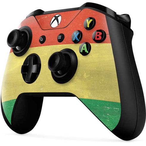 Bolivia Flag Distressed Xbox One X Controller Skin