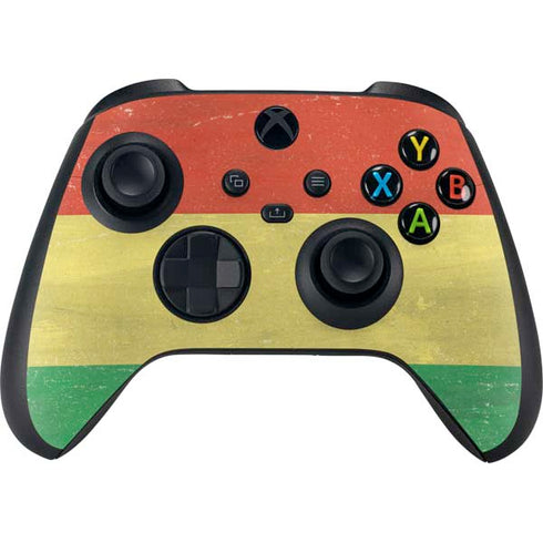 Bolivia Flag Distressed Xbox Series X Controller Skin