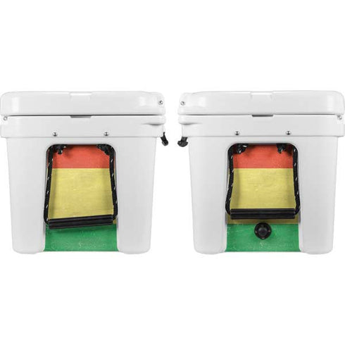 Bolivia Flag Distressed YETI Tundra 35 Hard Cooler Skin
