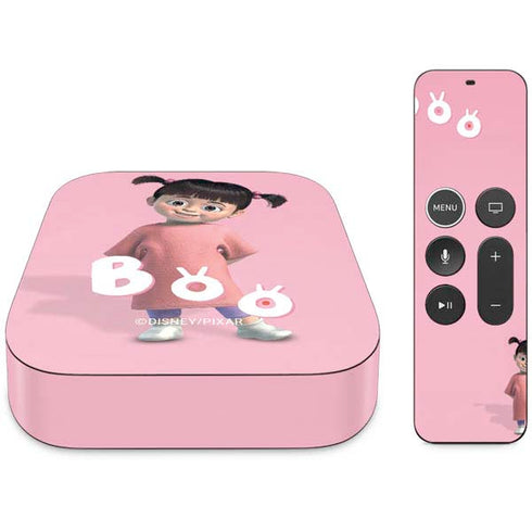 Disney Monsters Inc. Boo Portrait Apple TV Skin