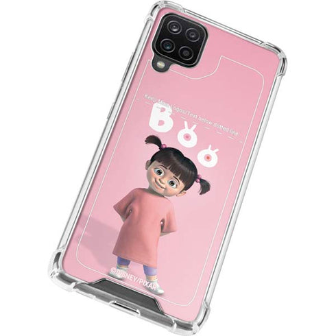 Disney Monsters Inc. Boo Portrait Galaxy A12 Clear Case