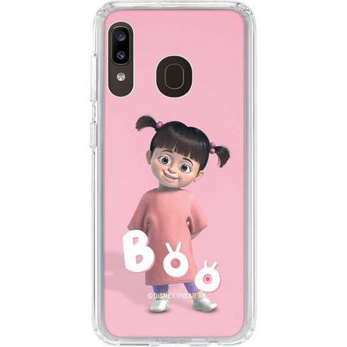Disney Monsters Inc. Boo Portrait Galaxy A20 Clear Case