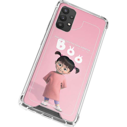 Disney Monsters Inc. Boo Portrait Galaxy A32 5G Clear Case