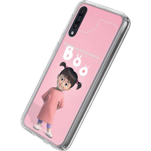 Disney Monsters Inc. Boo Portrait Galaxy A50 Clear Case