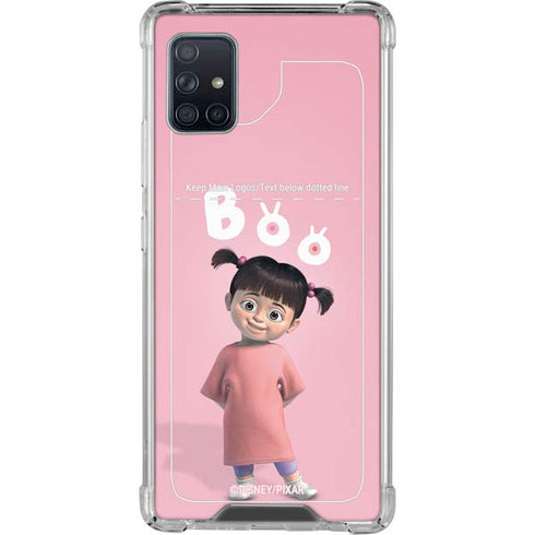Disney Monsters Inc. Boo Portrait Galaxy A51 5G Clear Case