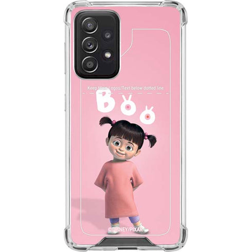 Disney Monsters Inc. Boo Portrait Galaxy A52 5G Clear Case
