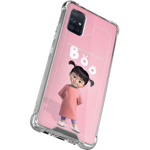 Disney Monsters Inc. Boo Portrait Galaxy A71 5G Clear Case