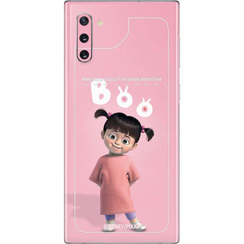 Disney Monsters Inc. Boo Portrait Galaxy Note 10 Skin