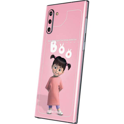 Disney Monsters Inc. Boo Portrait Galaxy Note 10 Skin
