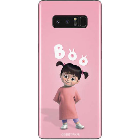 Disney Monsters Inc. Boo Portrait Galaxy Note 8 Skin