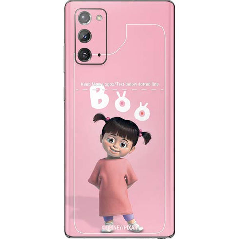 Disney Monsters Inc. Boo Portrait Galaxy Note20 5G Skin