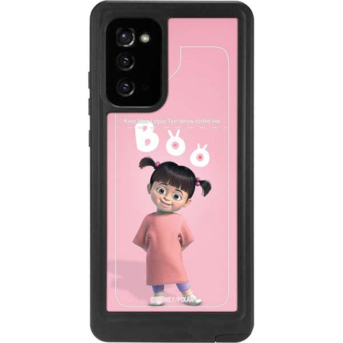 Disney Monsters Inc. Boo Portrait Galaxy Note20 5G Waterproof Case
