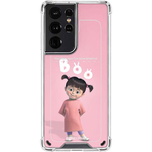 Disney Monsters Inc. Boo Portrait Galaxy S21 Ultra 5G Clear Case