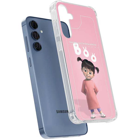 Disney Monsters Inc. Boo Portrait Galaxy S24 Clear Case