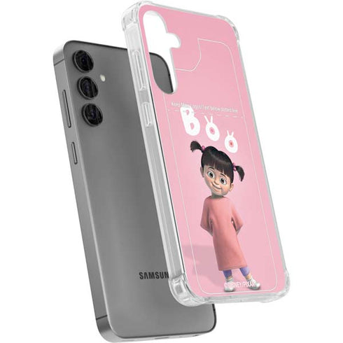 Disney Monsters Inc. Boo Portrait Galaxy S24 Plus Clear Case