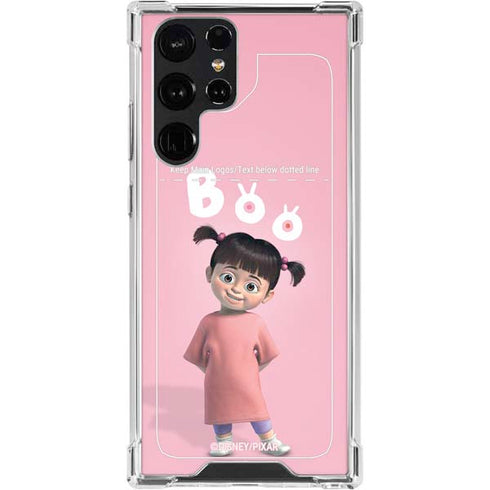 Disney Monsters Inc. Boo Portrait Galaxy S24 Ultra Clear Case