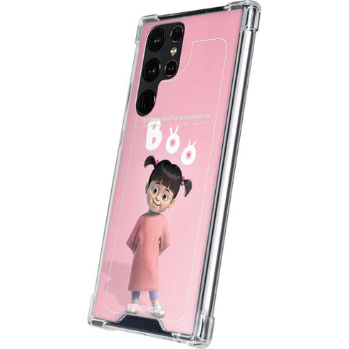 Disney Monsters Inc. Boo Portrait Galaxy S24 Ultra Clear Case