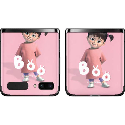 Disney Monsters Inc. Boo Portrait Galaxy Z Flip Skin