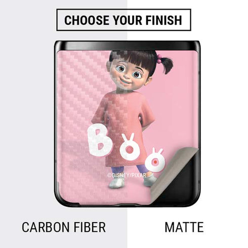 Disney Monsters Inc. Boo Portrait Galaxy Z Flip Skin
