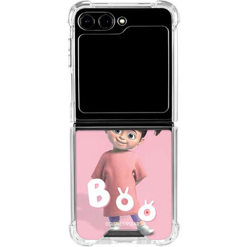 Disney Monsters Inc. Boo Portrait Galaxy Z Flip5 5G Clear Case
